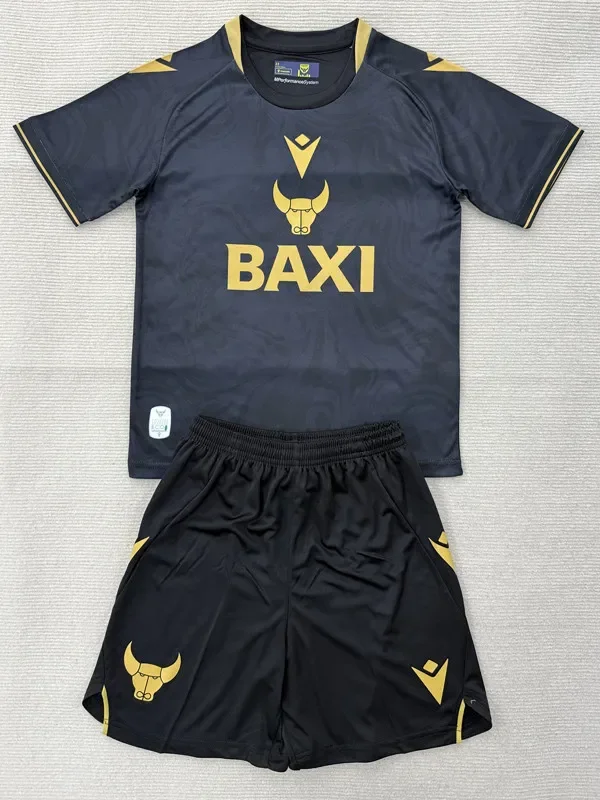 25-26 Oxford United Away Kids Soccer Jersey