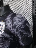 26-27 England Black Grey Player Version Training shirts