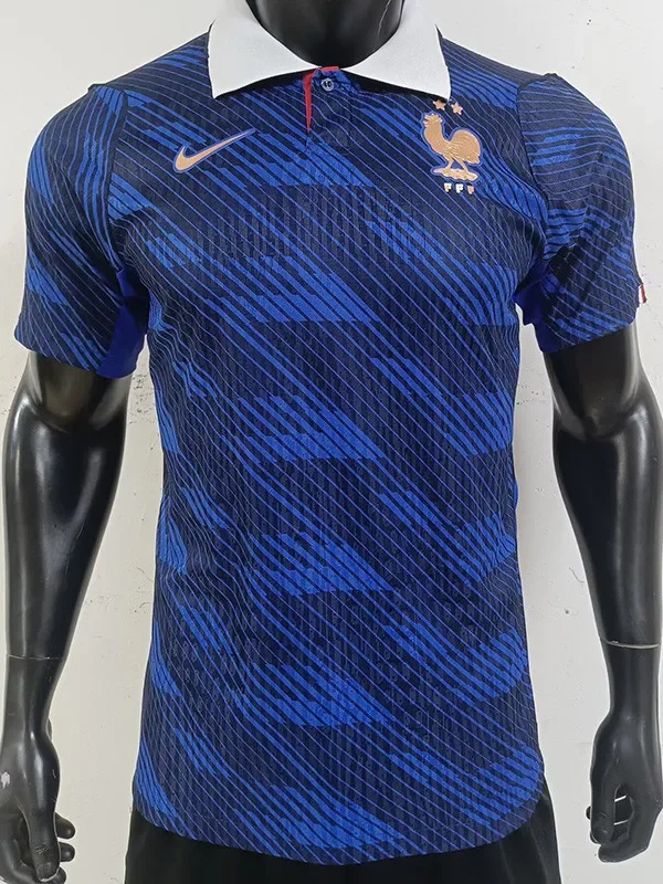 26-27 France Home Player Version Soccer Jersey