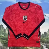 26-27 England Away Long Sleeve Soccer Jersey (长袖)