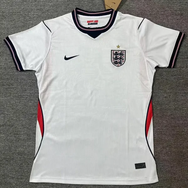 26-27 England Home Women Soccer Jersey (女)