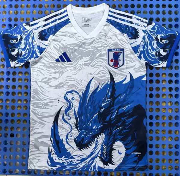 25-26 Japan Special Edition Fans Soccer Jersey (蓝火龙)