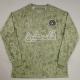 25-26 Palestina FC Light Green Long Sleeve Training shirts (阿拉伯文)(长袖)