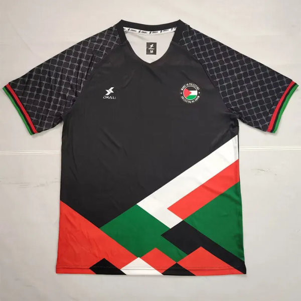 25-26 Palestina Black Training shirts