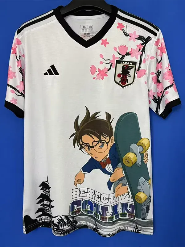 25-26 Japan Blue Special Edition Fans Soccer Jersey (柯南D)