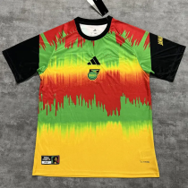 2026-27 Jamaica Yellow Red Training shirts