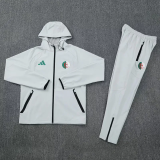 2026-27 Algeria Gray Hoodie Jacket Tracksuit