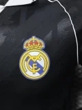 2025-26 Real Madrid Black Casual Edition Player Version Training Shirts (黄边)
