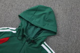 2026-27 Algeria Green Hoodie Jacket Tracksuit
