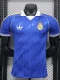 2025-26 Real Madrid Blue Casual Edition Player Version Training Shirts (黄边)