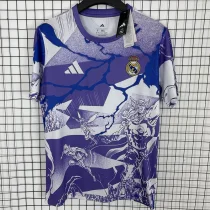 2025-26 Real Madrid Purple Joint Edition Training Shirts