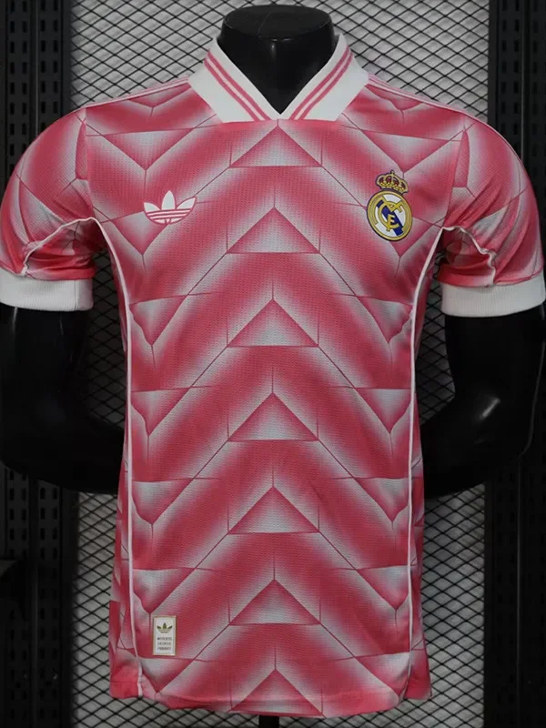 2025-26 Real Madrid Pink Special Edition Player Version Training Shirts