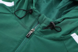 2026-27 Algeria Green Hoodie Jacket Tracksuit