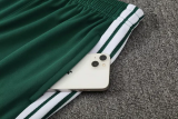 2026-27 Algeria Green Half Pull Tracksuit (半拉链)