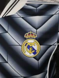 2025-26 Real Madrid Black Blue Special Edition Player Version Training Shirts
