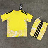 2026-27 Scotland Yellow Goalkeeper Kids Soccer Jersey