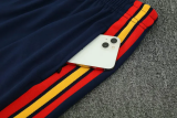2026-27 Spain Lake blue Half Pull Tracksuit (半拉链)