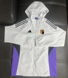 25-26 Belgium White Windbreaker