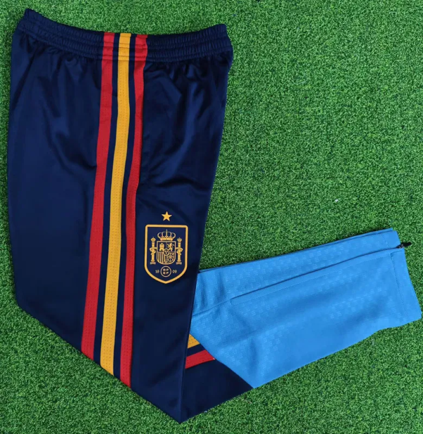 2026-27 Spain Royal blue Training Long Pants (Have Pocket)