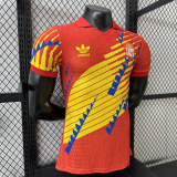 2026-27 Spain Red Blue Special Edition Player Version Soccer Jersey