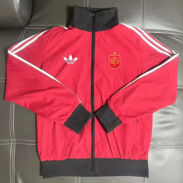 25-26 Spain Red Windbreaker