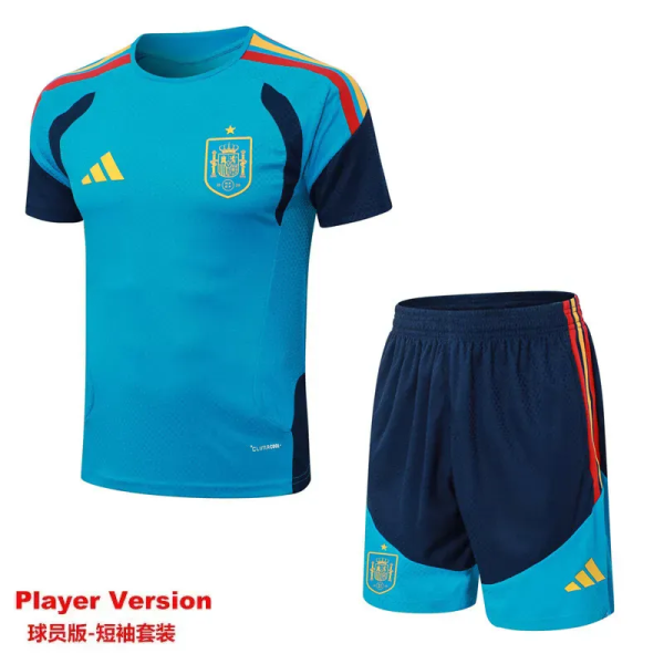 2026-27 Spain Lake blue Player Version Training Short Suit (球员短套装)#D2603