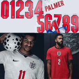 2026-27 England Away Long Sleeve Player Version Soccer Jersey (长袖球员)