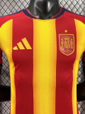 2026-27 Spain Red Yellow Special Edition Player Version Soccer Jersey