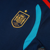 2026-27 Spain Royal blue Player Version Training Short Suit (球员短套装)#D2603