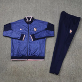 2026-27 France Royal blue Jacket Tracksuit