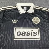 2025 Ad Oasis Joint Edition Black Polo Short Sleeve