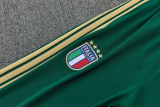2026-27 Italy White Half Pull Tracksuit (半拉链)