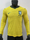 2026-27 Brazil Home Long Sleeve Player Version Soccer Jersey (长袖球员)