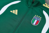 2026-27 Italy Green Jacket Tracksuit
