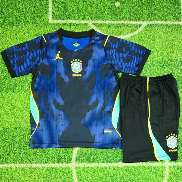 2026-27 Brazil Away Kids Soccer Jersey