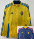 2025-26 Sweden Yellow & Royal blue Double Sided Windbreaker (双面风衣)