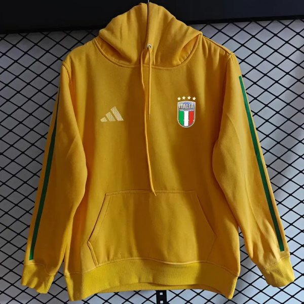 2026-27 Italy Yellow Hoody 黄色(加绒)