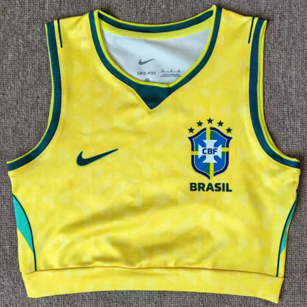 2026-27 Brazil Home Women Yoga Vest (女)