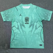 2026-27 Brazil Blue Goalkeeper Fans Soccer Jersey