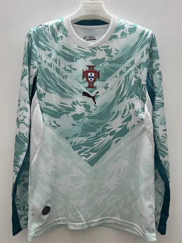 2026-27 Portugal Away Long Sleeve Soccer Jersey (长袖)