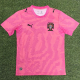 2026-27 Portugal Pink Goalkeeper Fans Soccer Jersey
