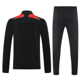 2025-26 Germany Black Jacket Tracksuit #F12