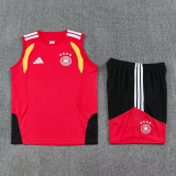 2026-27 Germany Red Tank top and shorts suit