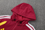 2026-27 Germany Red Hoodie Jacket Tracksuit