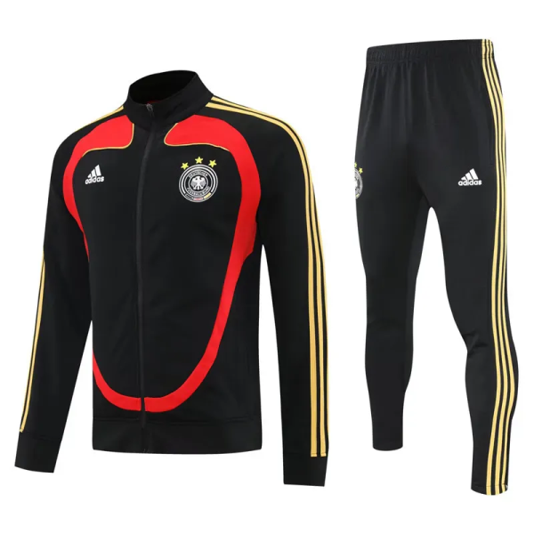 2025-26 Germany Black Jacket Tracksuit #F12
