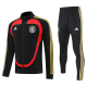 2025-26 Germany Black Jacket Tracksuit #F12