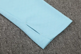 2026-27 Argentina Royal blue Half Pull Tracksuit (半拉链)