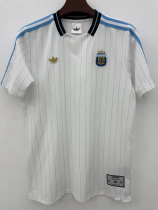 2025-26 Argentina White Casual Edition Fans Training shirts