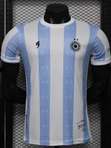 2026-27 Argentina Blue White Player Version Soccer Jersey (逗号标)