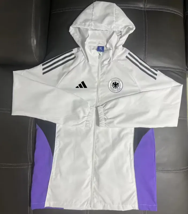 2025-26 Germany White Windbreaker